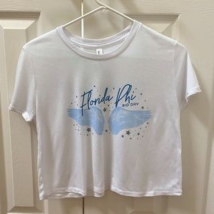 Alpha Epsilon Phi Cropped Tee